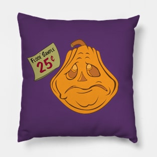 Sad Pumpkin Pillow