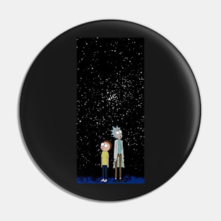 Standing at the edge of space Pin