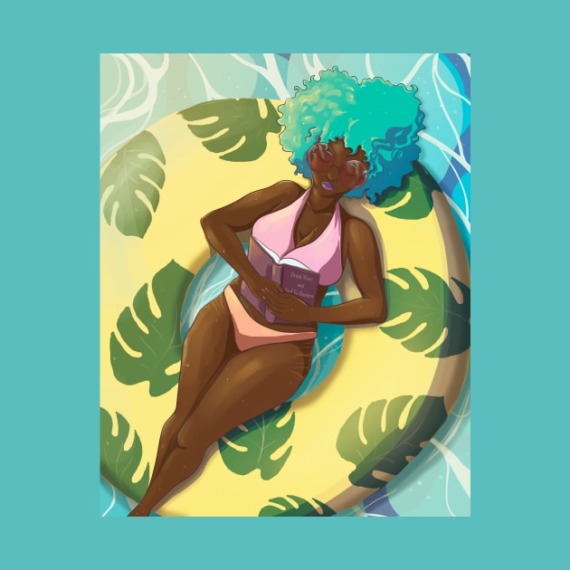 Pool Girl by Cosmic Holiday Studios