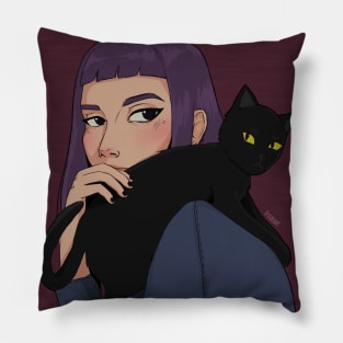 The Cat Lady Pillow