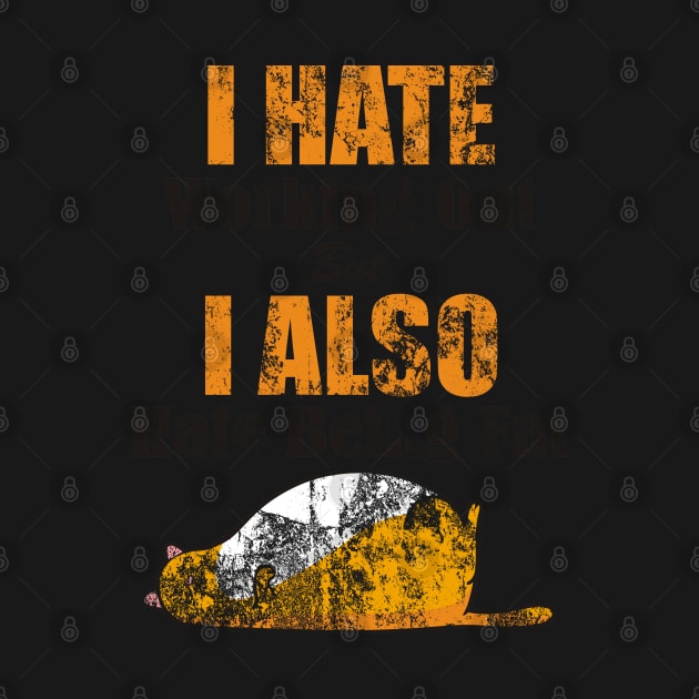 I Hate Working Out I Also Hate Being Fat by Lin Watchorn 