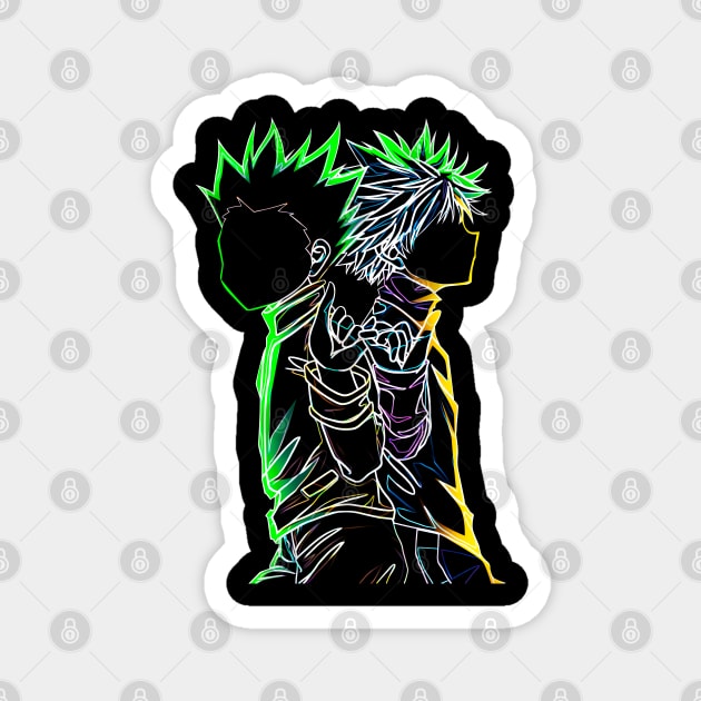 Soul of killua and gon Magnet by San Creative