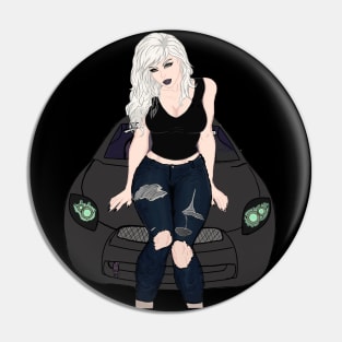 felicia hardy on car Pin