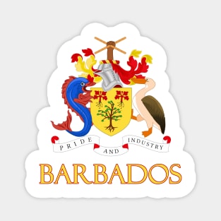 Barbados - Coat of Arms Design Magnet