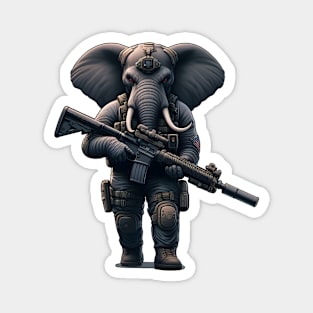 Tactical Elephant Magnet