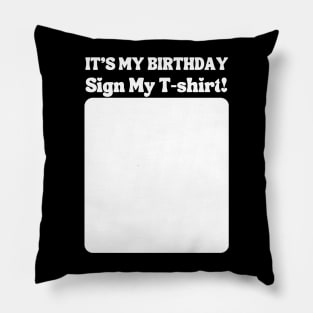 May Birthday Pillow