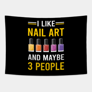 3 People Nail Art Nail Tech Nails Manicure Manicurist Pedicure Pedicurist Tapestry