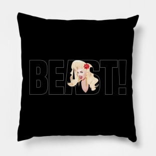 Alyssa Edwards Beast from Drag Race Pillow