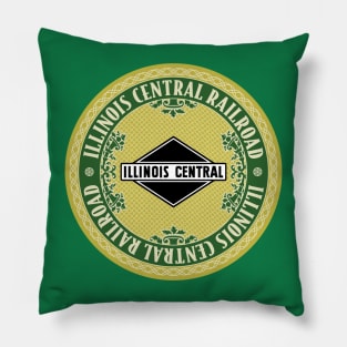 Illinois Central Railroad Pillow