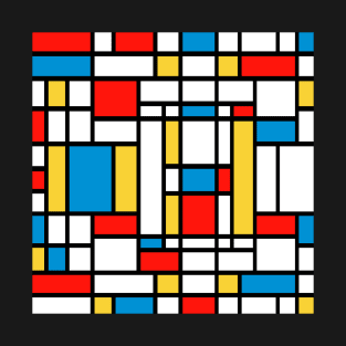 Tribute to Mondrian No2 T-Shirt