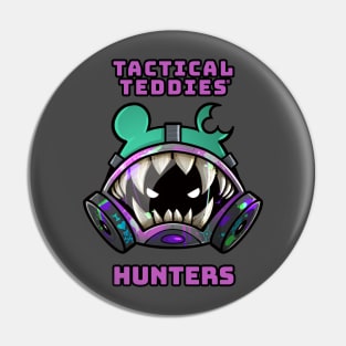 Tactical Teddies ® logo and Hunters crest Pin