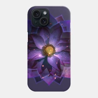 Mystical Lotus flower Mandala, New Age Phone Case