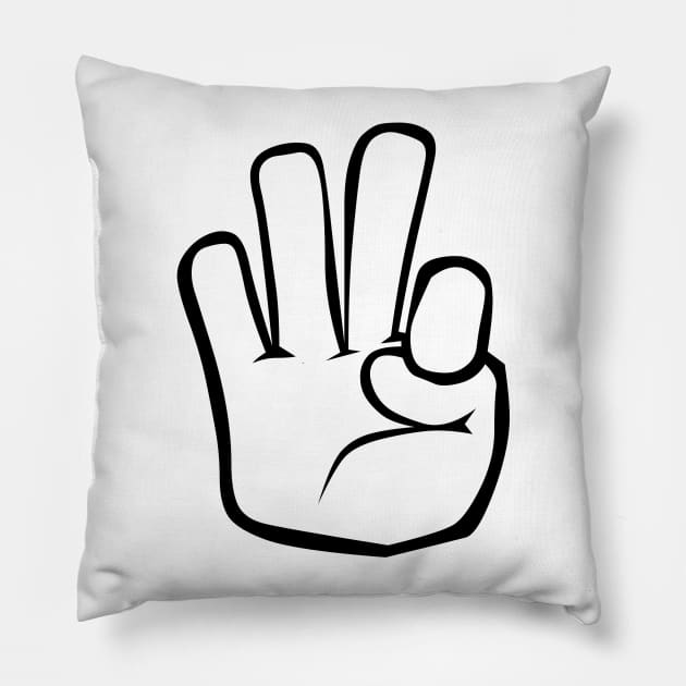 The Letter F Pillow by jbensch