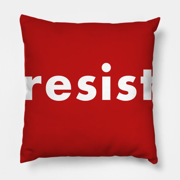 resist Pillow by foxfalcon