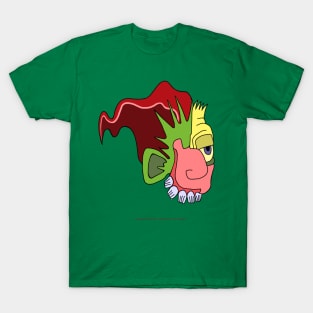  Colorful bacon hair oof head design for boy video gamers  T-Shirt : Clothing, Shoes & Jewelry