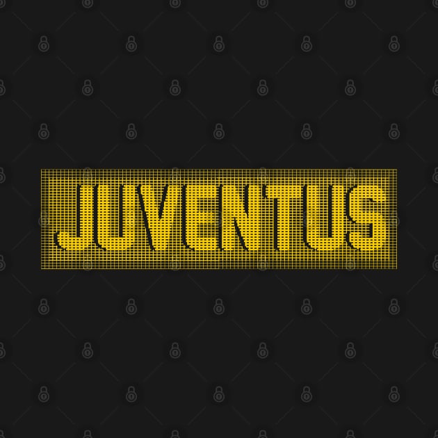 Juventus Gold Line Art by radeckari25