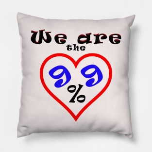 we are the 99% Pillow