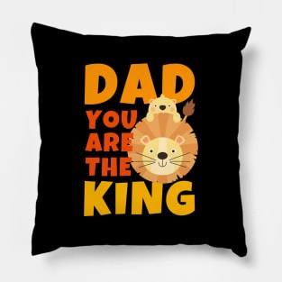 Dad You Are The King Lion Pillow