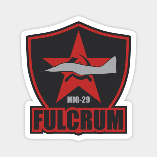 Mig-29 Fulcrum (Front & Back logo) Magnet