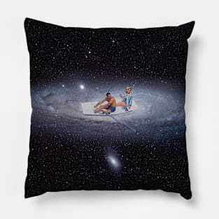 Across The Galaxy Pillow