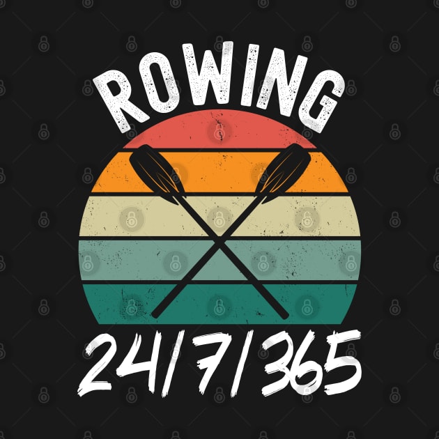 Rowing 24/7/365 by footballomatic