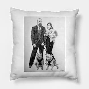 Pit Bull royalty Pillow