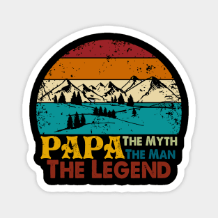 Papa the Myth Magnet