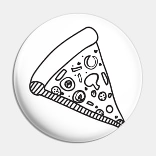 Pizza Slice Cute Drawing Pin