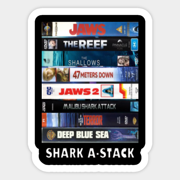 Shark A-Stack - Sharks - Sticker