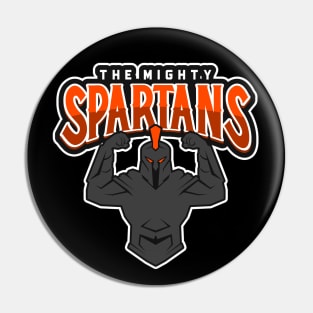 The Mighty SPARTANS Pin