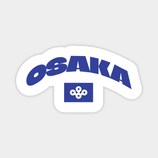 Osaka, Japan City Flag Magnet
