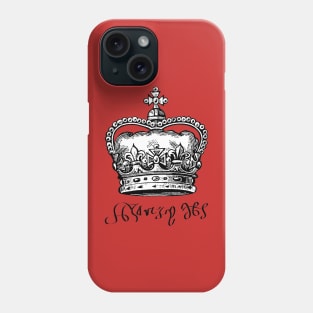 Henry VIII, King of England, Crown and Signature Phone Case