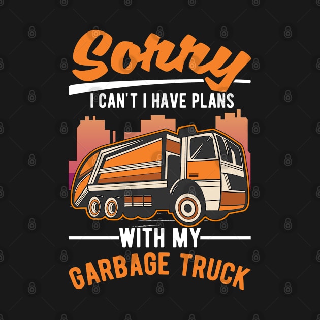 Garbage Man Gift Collection Truck by favoriteshirt