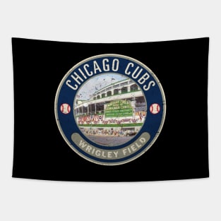 Chicago Cubs Patch by Buck Tee Tapestry