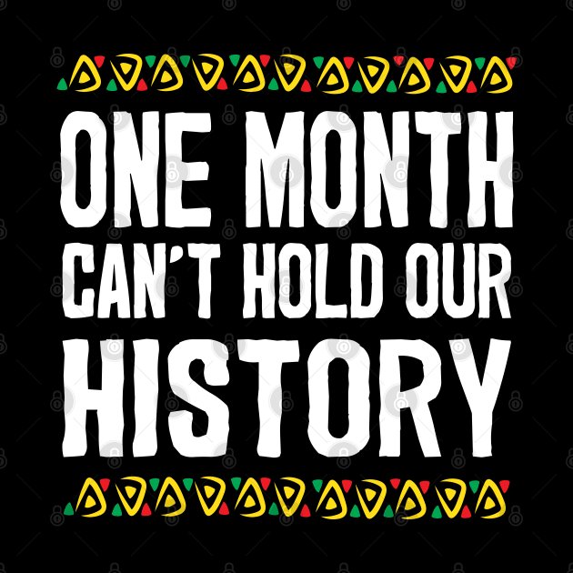 Black History Month - One Month Can't Hold Our History by Rebrand