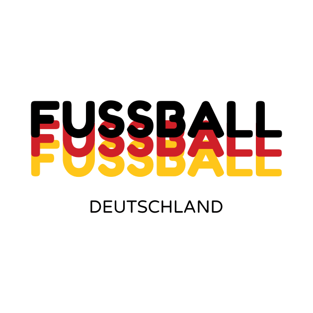 SCNT009 - Fussball Germany by Tee Vibes Co.