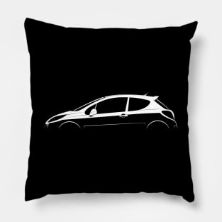 Peugeot 207 RC Silhouette Pillow