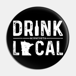 Minnesota Drink Local Shirt MN Brewmaster Minnesota Beer Pin