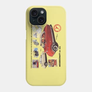 MESSERSCHMITT KR 200 - advert Phone Case