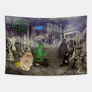 The Bride (A Victorian Fantasy) Tapestry