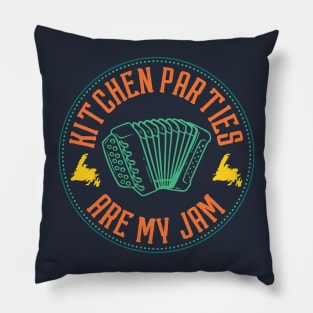 Kitchen Parties Are My Jam || Newfoundland and Labrador || Gifts || Souvenirs || Clothing Pillow