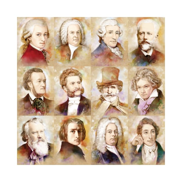 Composers: Mozart, Bach, Beethoven and more by Bach4you