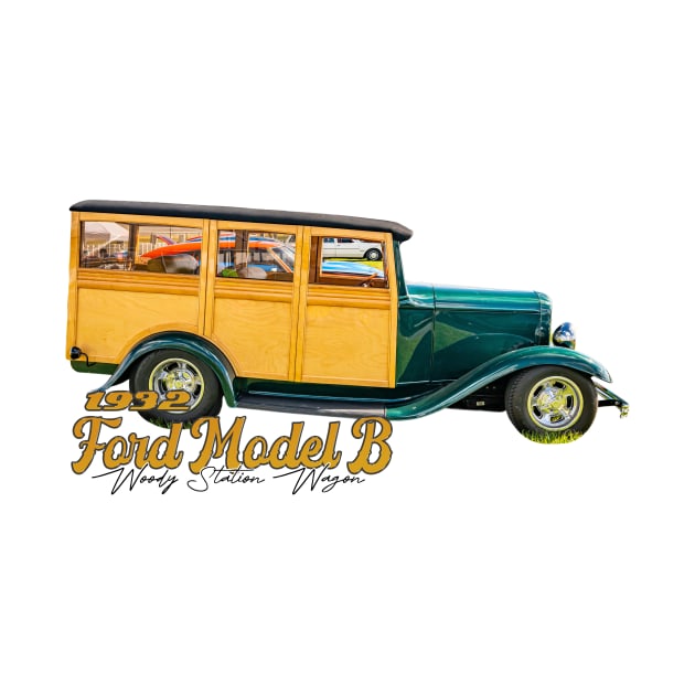 1932 Ford Model B Woody Station Wagon by Gestalt Imagery