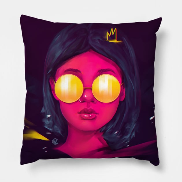 Portrait Pillow by ivanOFFmax