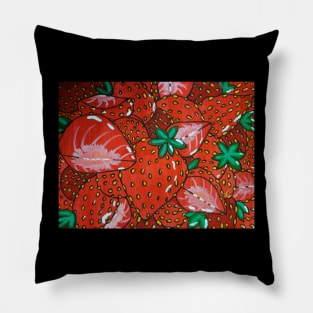 Strawberries Pillow