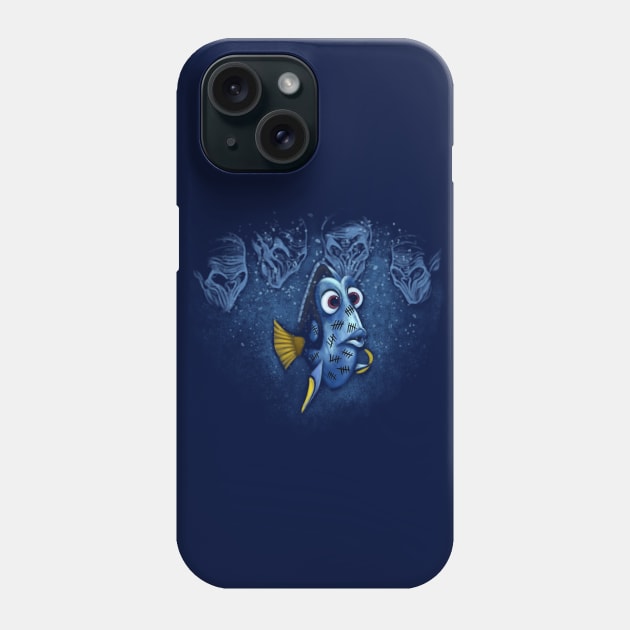 Finding Who Phone Case by Art By James Hance