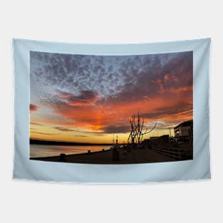 Delightful December Daybreak Tapestry