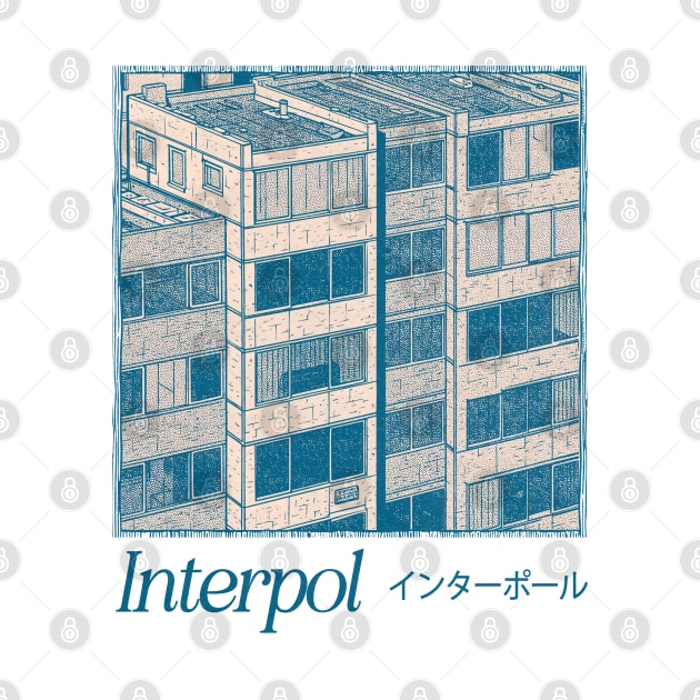 Interpol --  Original Retro Art Design by unknown_pleasures