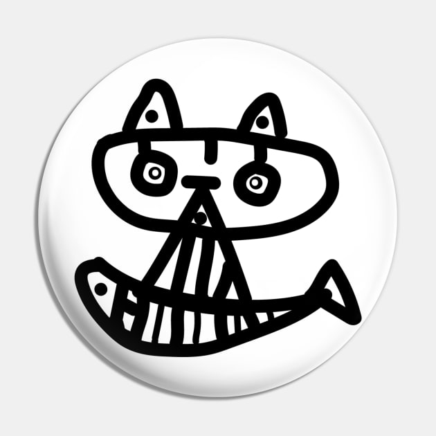 cat Pin by knolios