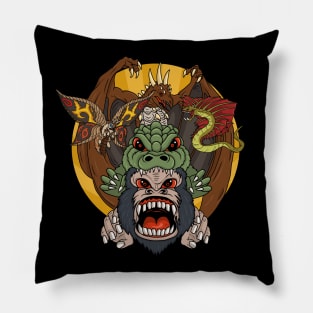 King of the Monsters Pillow